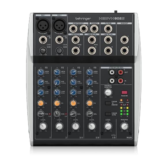 Behringer Mixer (XENYX 802S) Channel - Taal Musicals