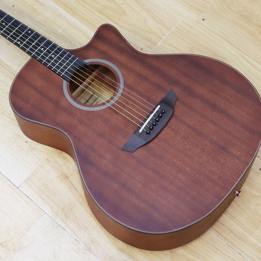 Orangewood OW Downtown Mahogany Grand Auditorium Cutaway Acoustic Guitar - Taal Musicals