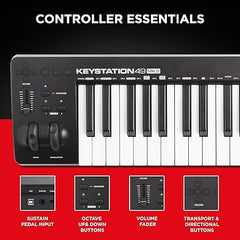 M-Audio Keystation 49 MK3 - Synth Action 49 Key USB MIDI Keyboard - Taal Musicals