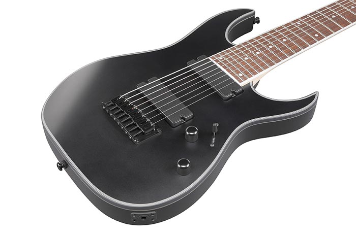 Ibanez RG8EX BKF 8-String Electric Guitar - Black Flat - Taal Musicals
