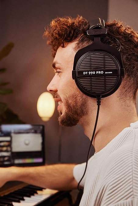 Beyerdynamic Dt 990 Pro Headphones (Black)-Taal Musicals