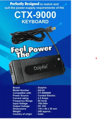 Casio CTX-9000 Adaptor AD-24 - Taal Musicals