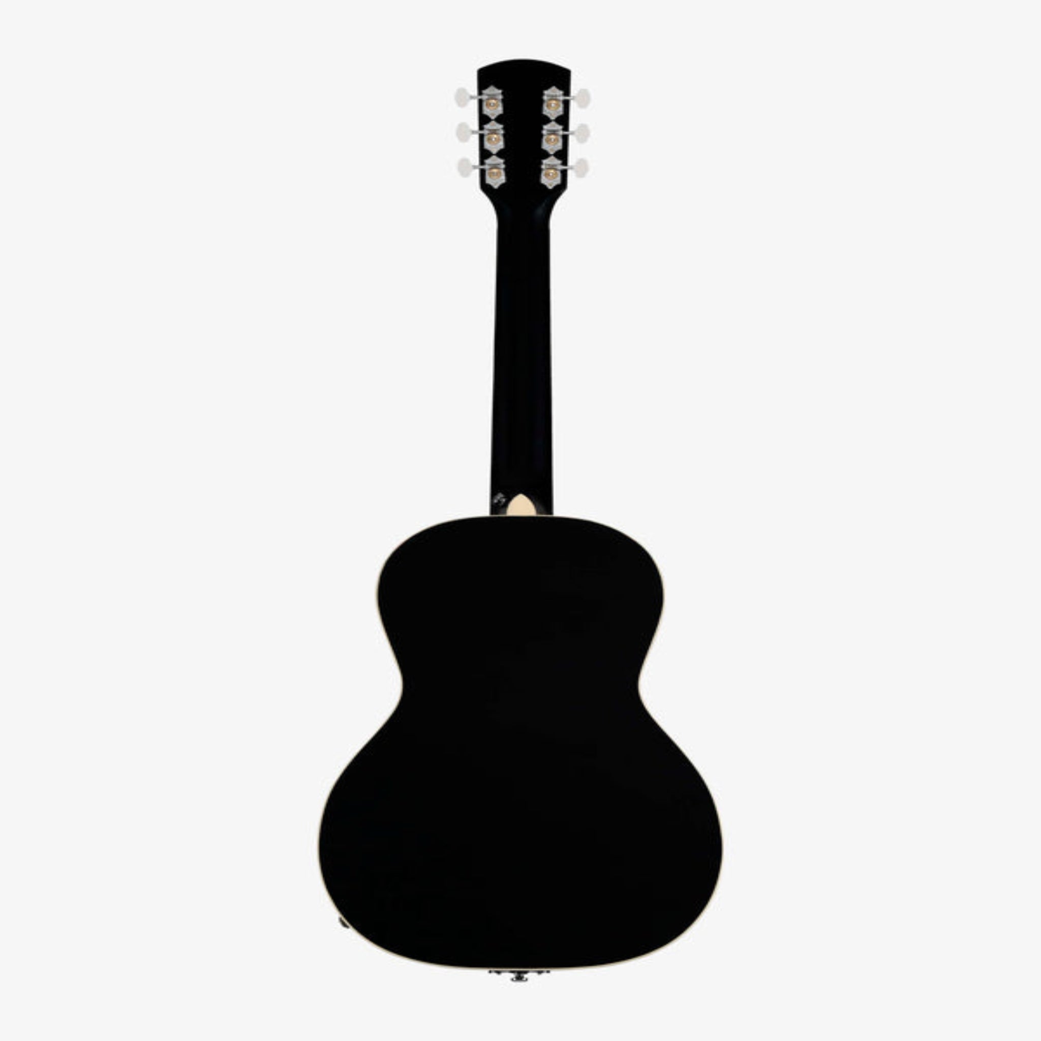 Black acoustic guitar 