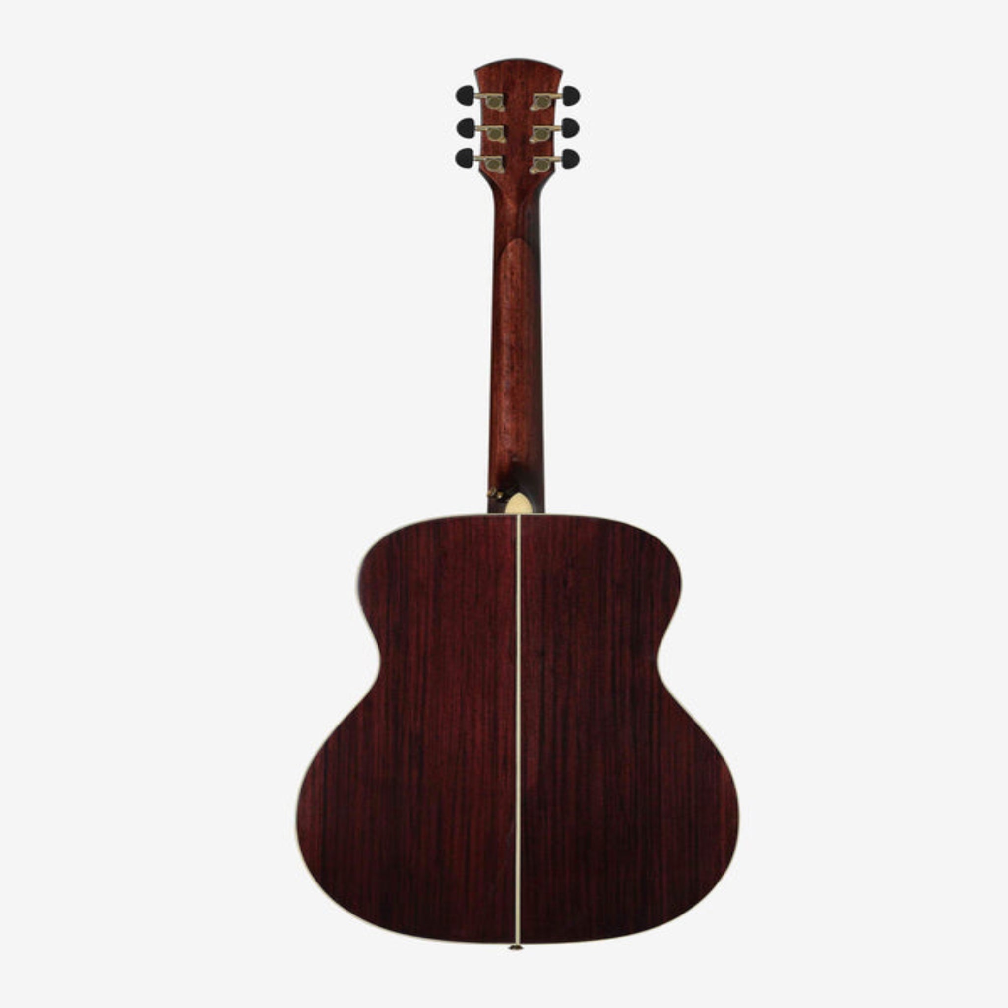 Acoustic guitar with a wooden finish 