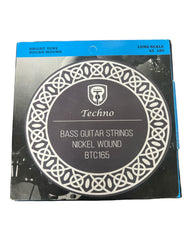 Techno Bass BTC165 String Gauge Medium 45/105 Nickel Steel Set 5 Strings Guitar String  (4 Strings) - Taal Musicals