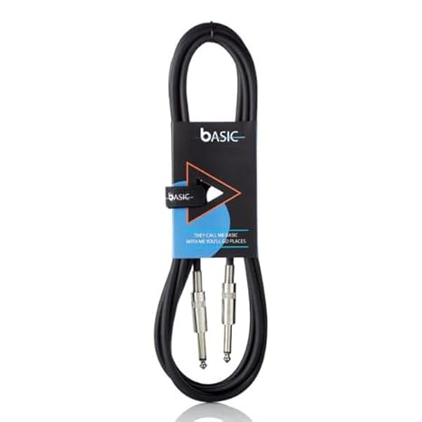Bespeco Instrument Cable 3mtrs BS300 - Taal Musicals