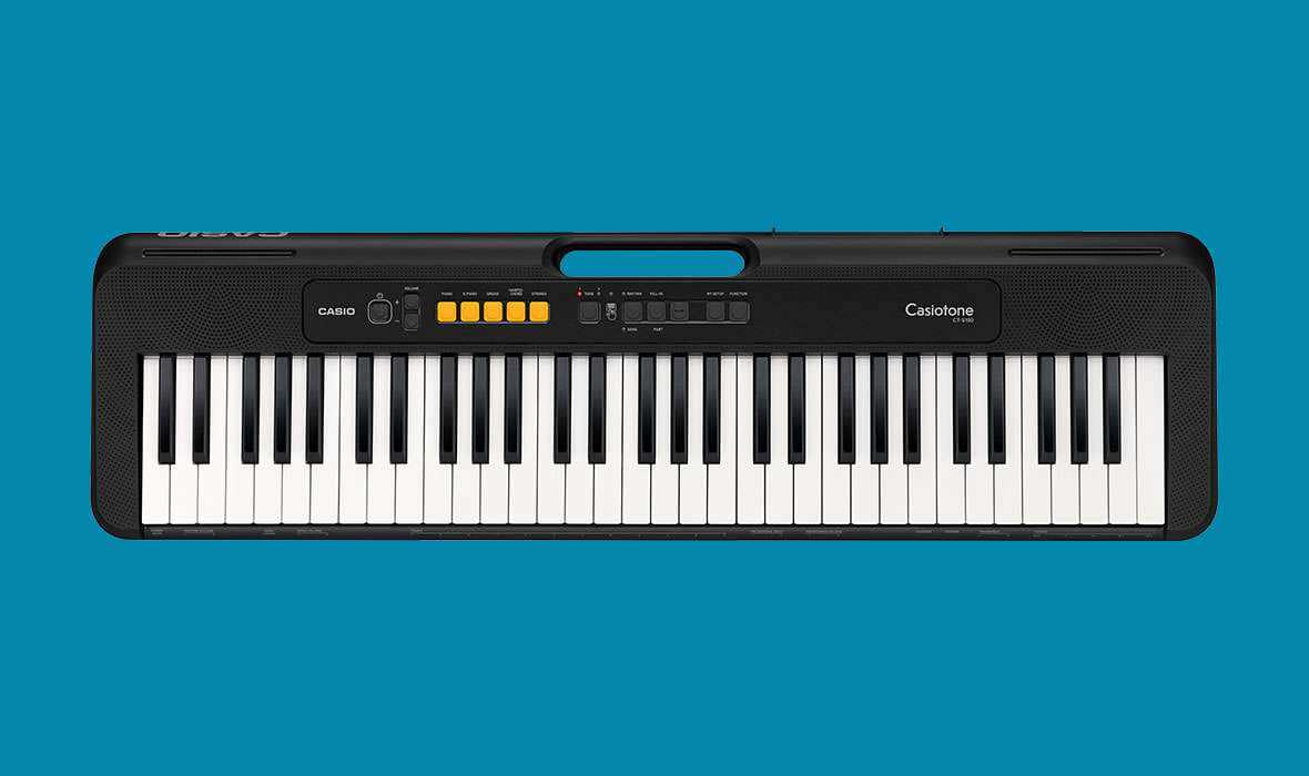CASIO CT-S100 CASIOTONE 61-KEY PORTABLE KEYBOARD (BLACK)