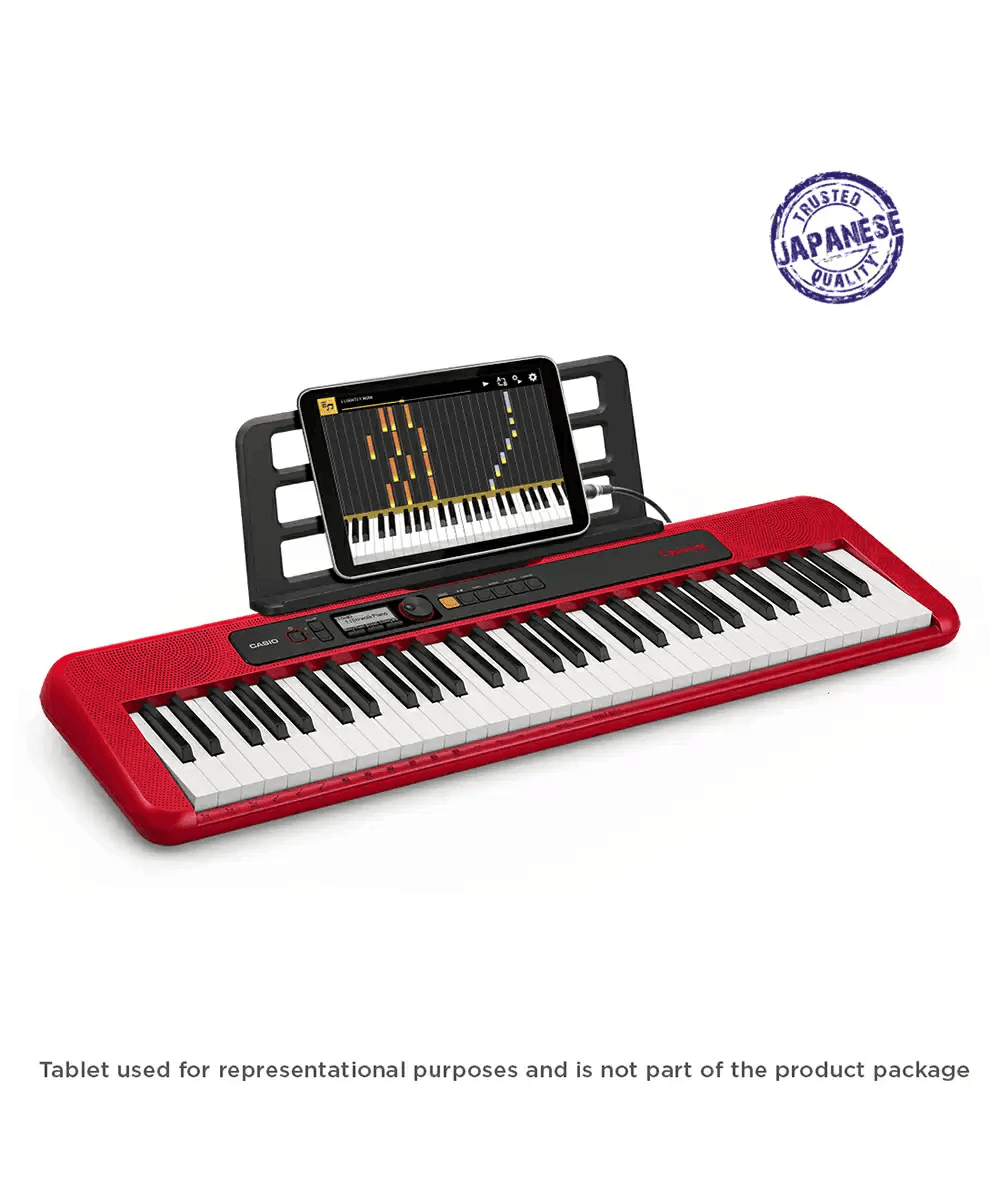 CASIO CTS-200RD STANDARD KEYBOARD (61 KEYS)
