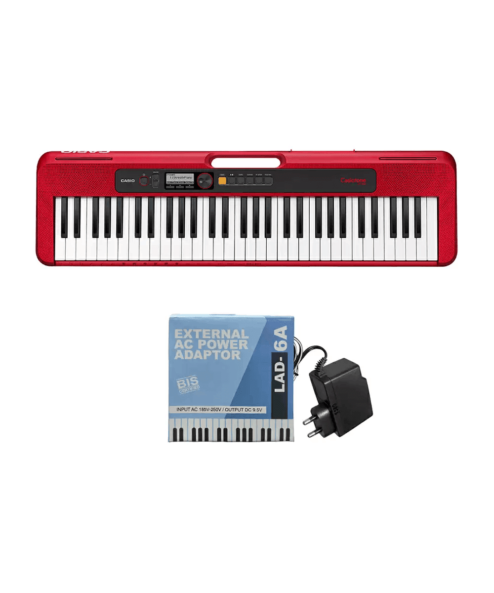 CASIO CTS-200RD STANDARD KEYBOARD (61 KEYS)
