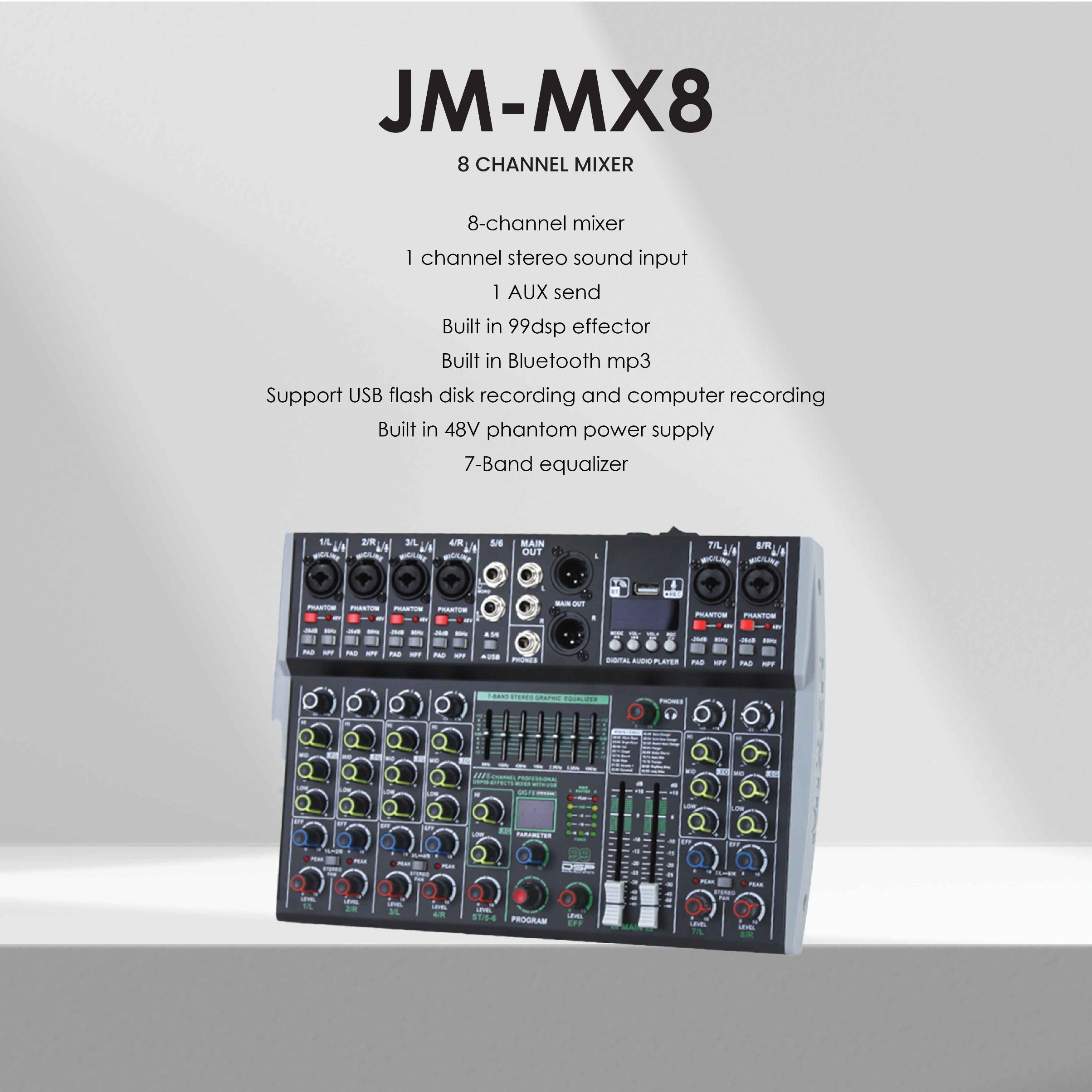 CLARION MIXER JM MX 8