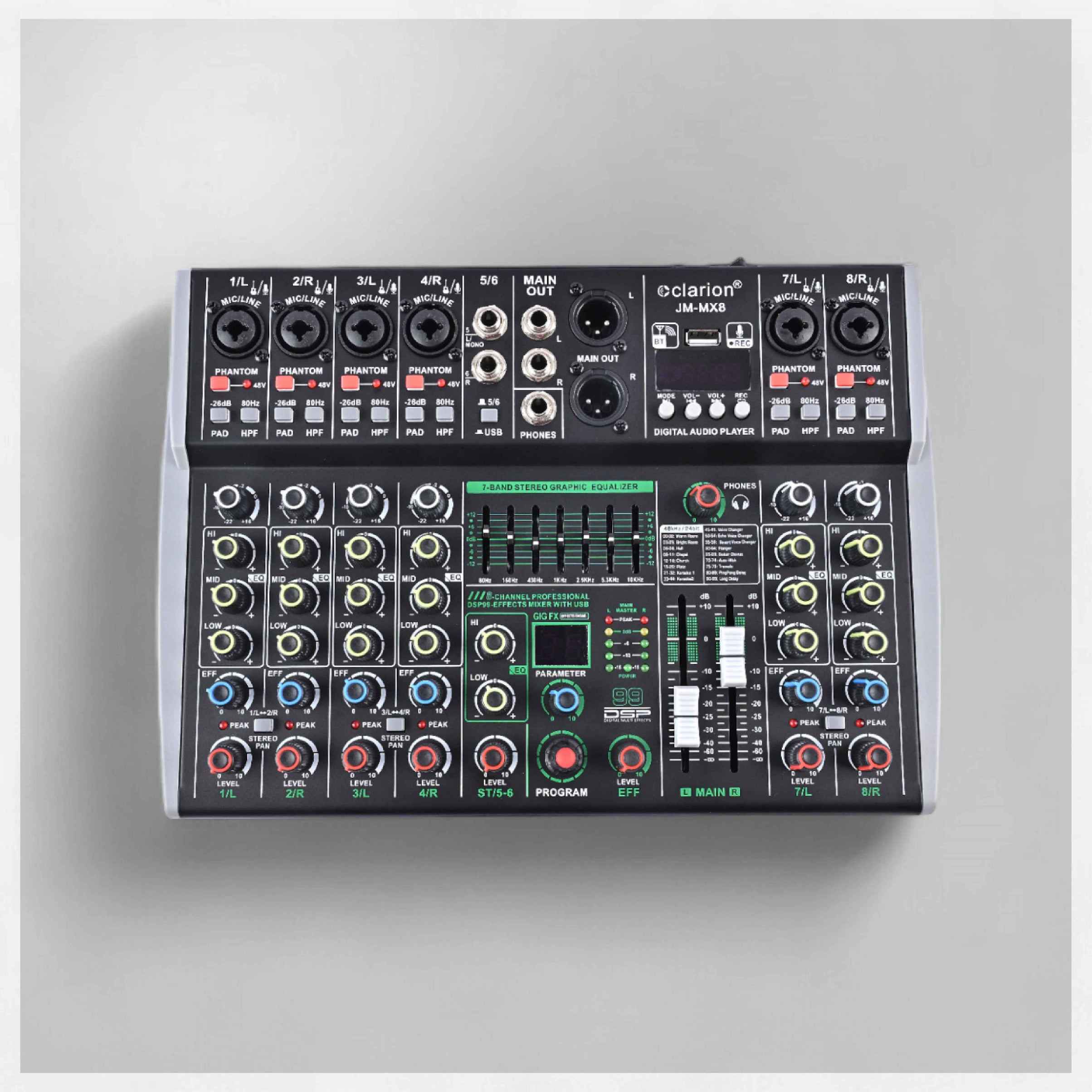 CLARION MIXER JM MX 8