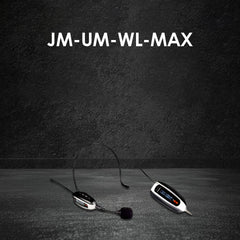 Wireless microphone system with receiver 