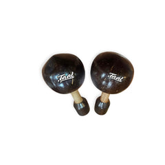 Pair of wooden maracas