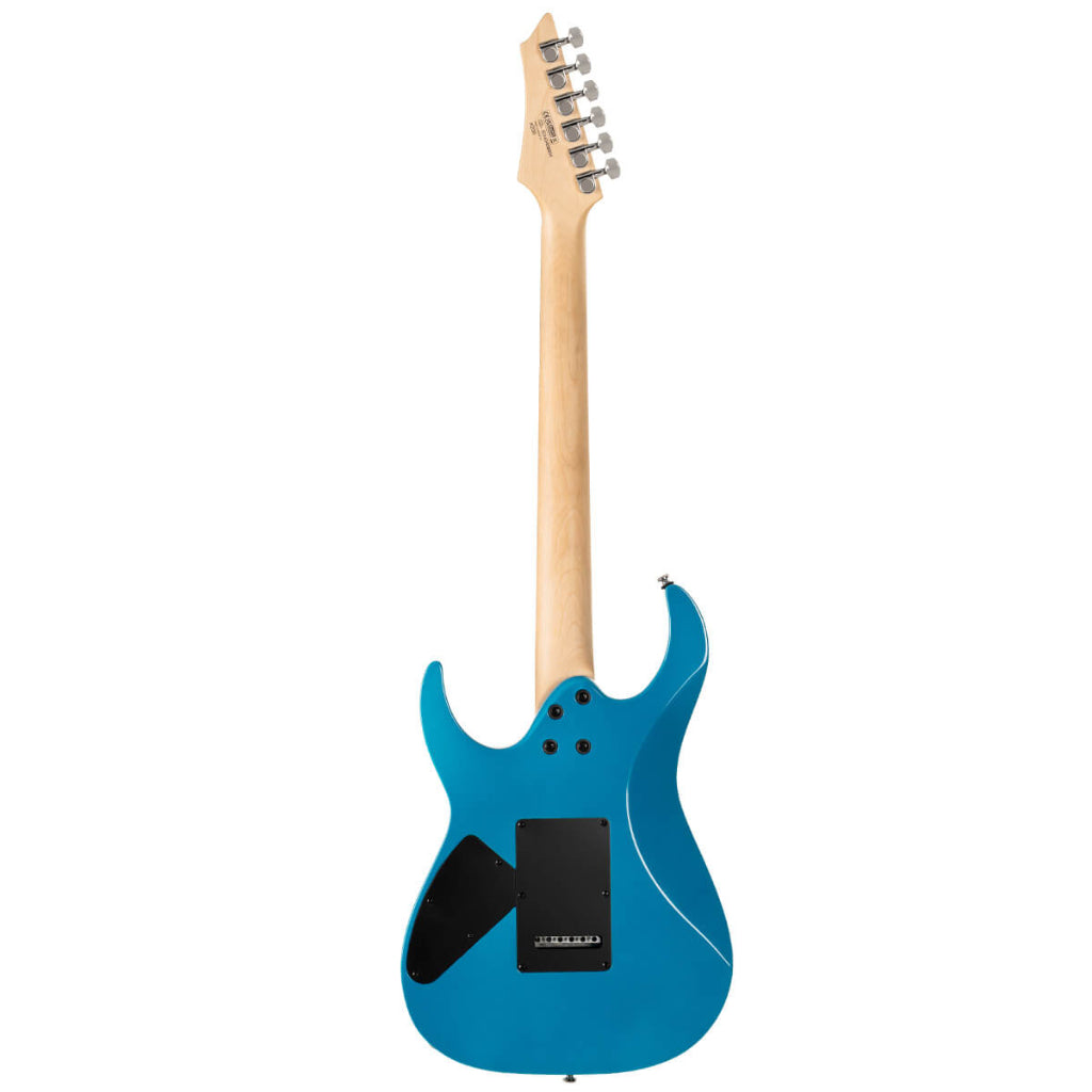 cort electric guitar blue