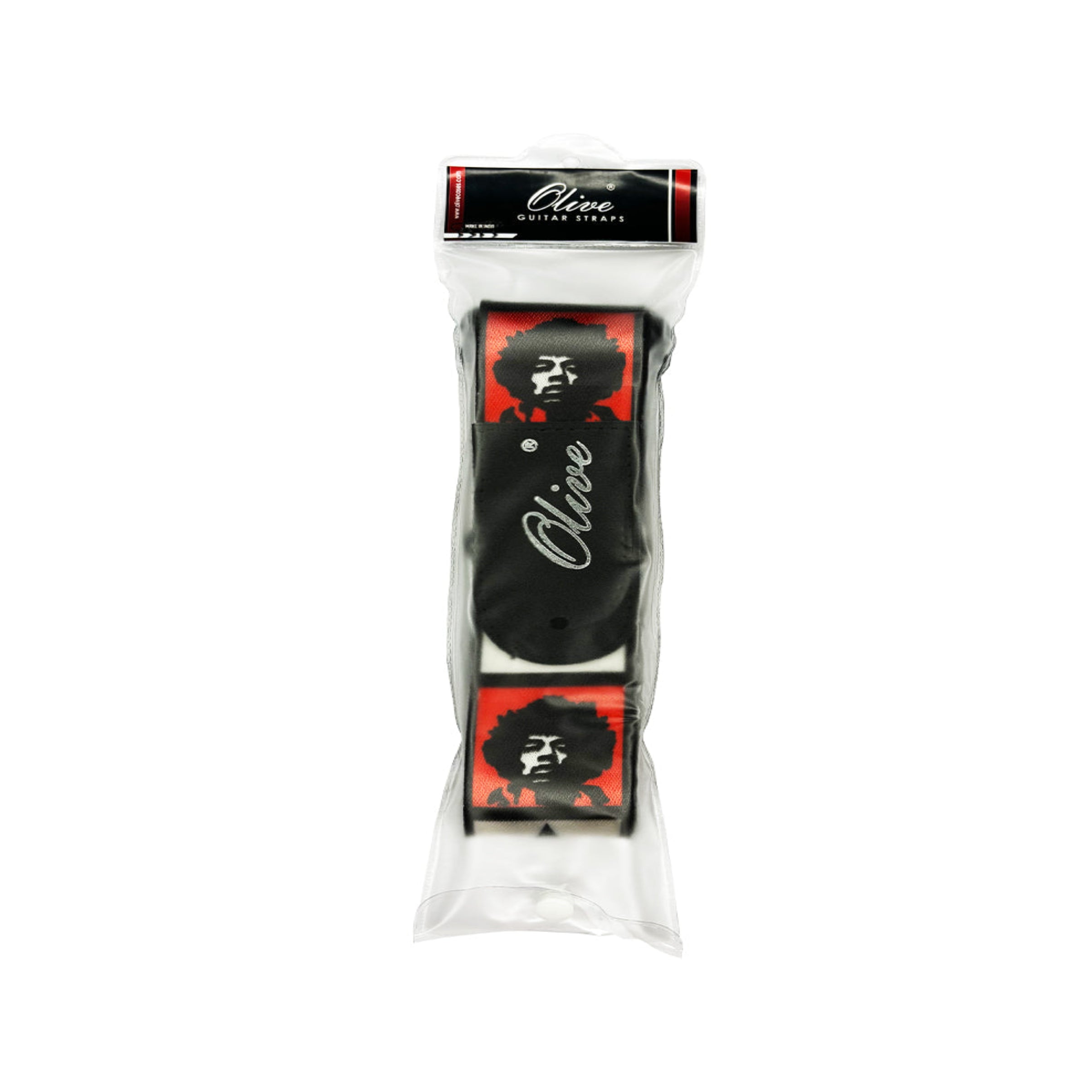 Black guitar strap 
