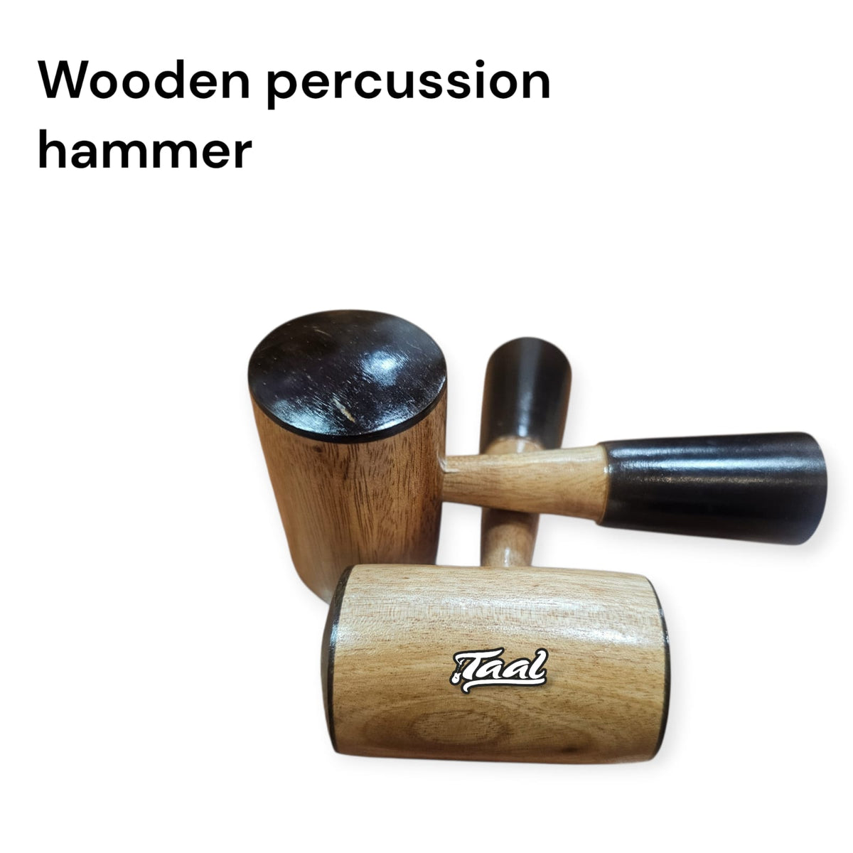 Wooden percussion hammer 