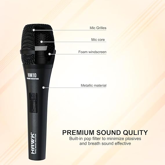 Hawk Proaudio HM 10 - Taal Musicals