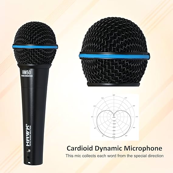 Hawk Proaudio Microphone  HM 50 - Taal Musicals