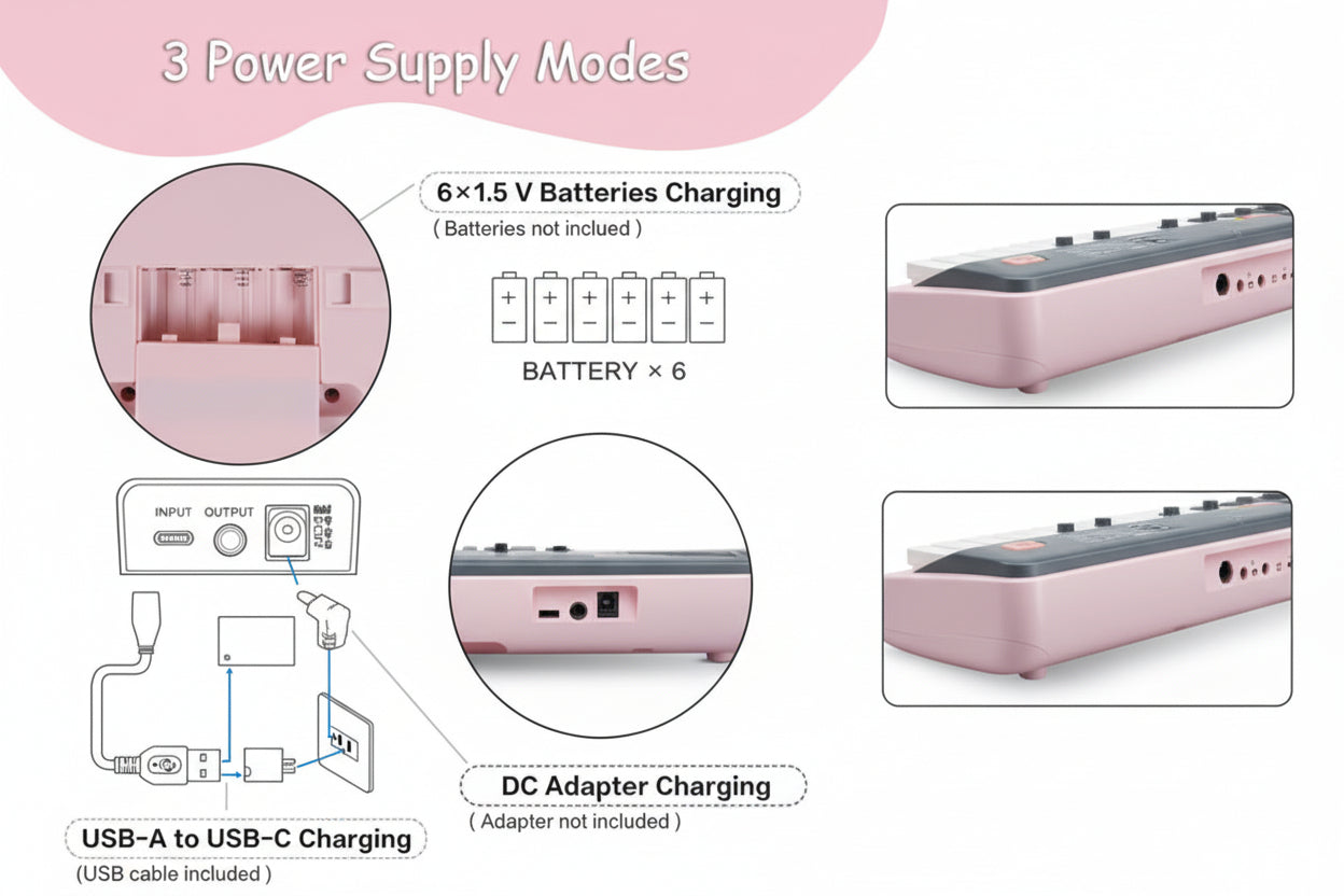 KADENCE MINI KEYBOARD PINK
