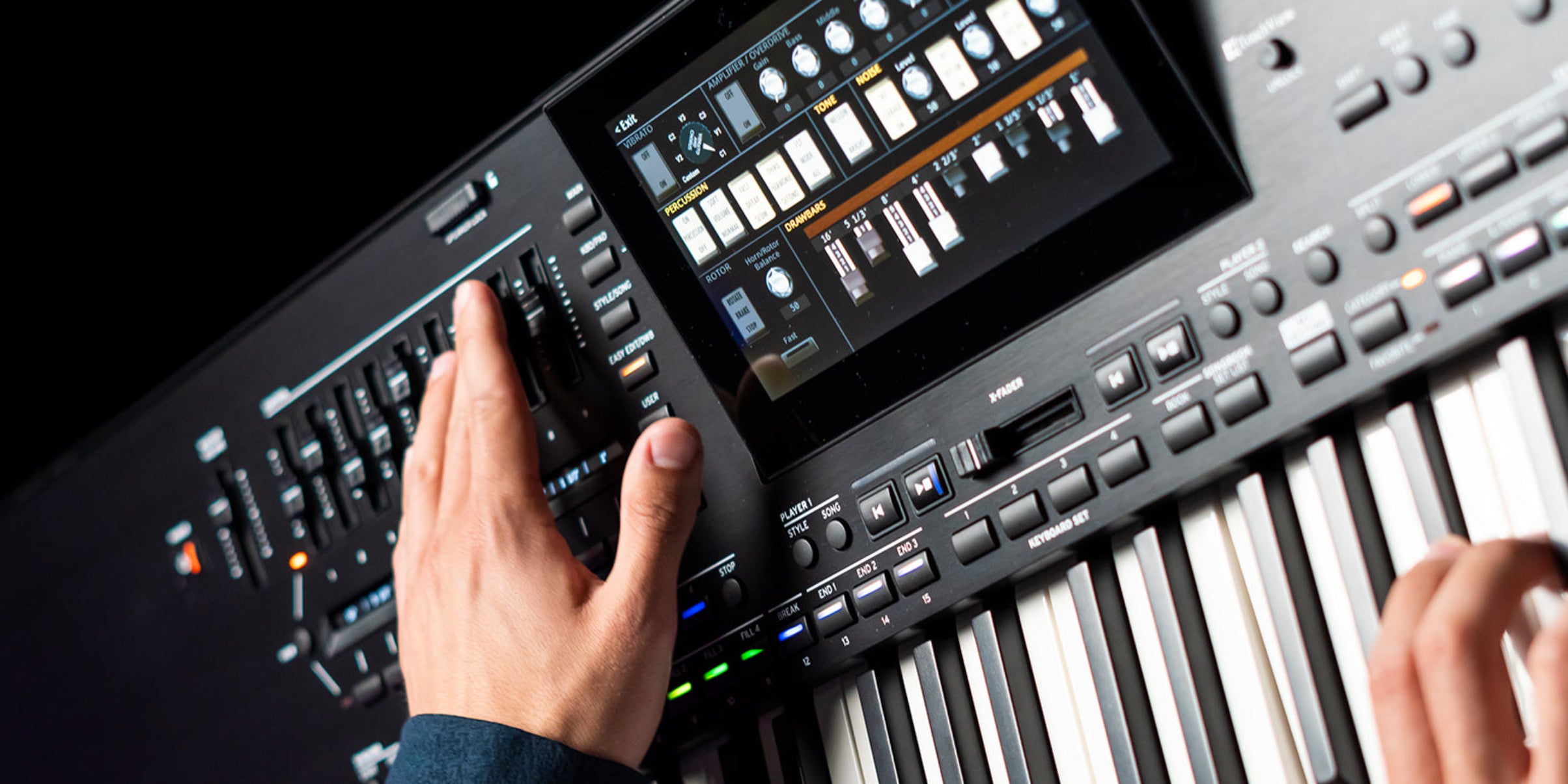 Korg Pa5X  Arranger Keyboard SCREEN