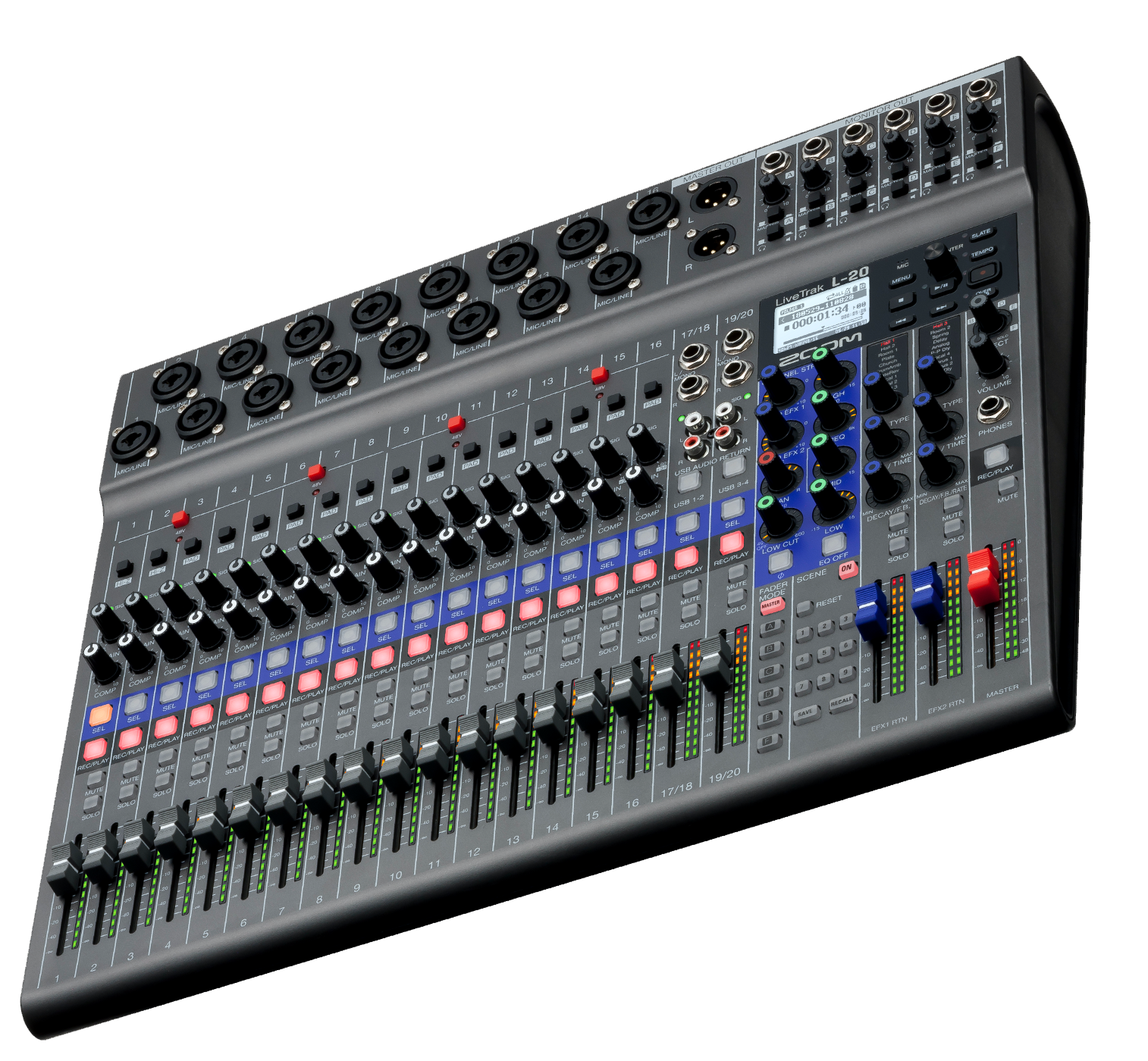 Zoom LIVETRAK L-20 Digital Console -  Taal Musicals