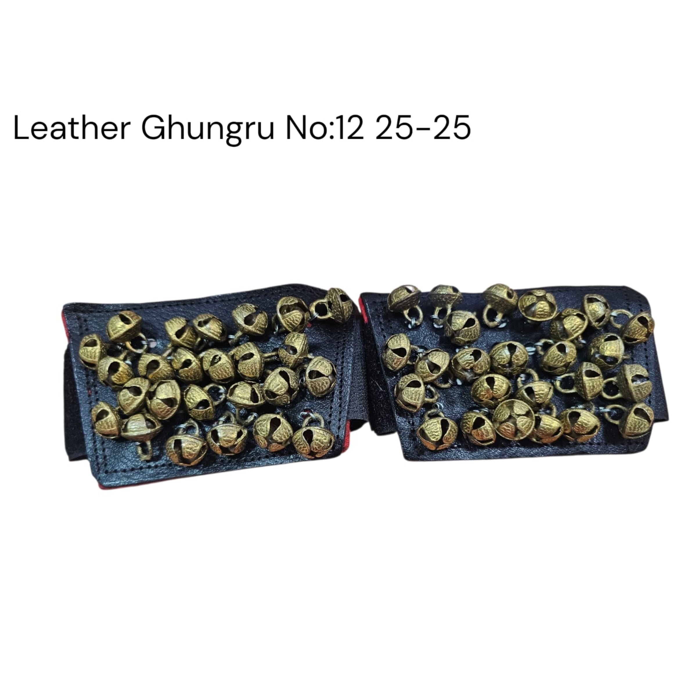 Leather Ghungru with brass bells