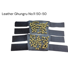 LEATHER GHUNGRU WITH BELLS