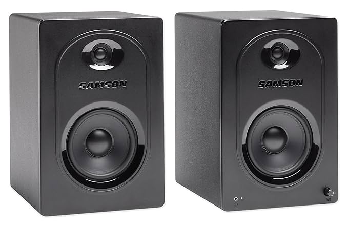 SAMSON Mediaone M50 Powered RCA Studio Monitors (Pair) - Taal Musicals