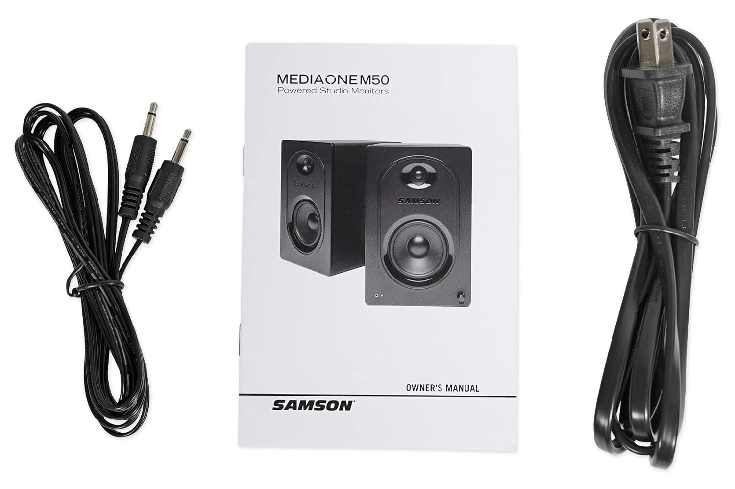 SAMSON Mediaone M50 Powered RCA Studio Monitors (Pair) - Taal Musicals