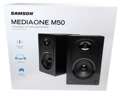 SAMSON Mediaone M50 Powered RCA Studio Monitors (Pair) - Taal Musicals