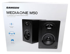 SAMSON Mediaone M50 Powered RCA Studio Monitors (Pair) - Taal Musicals
