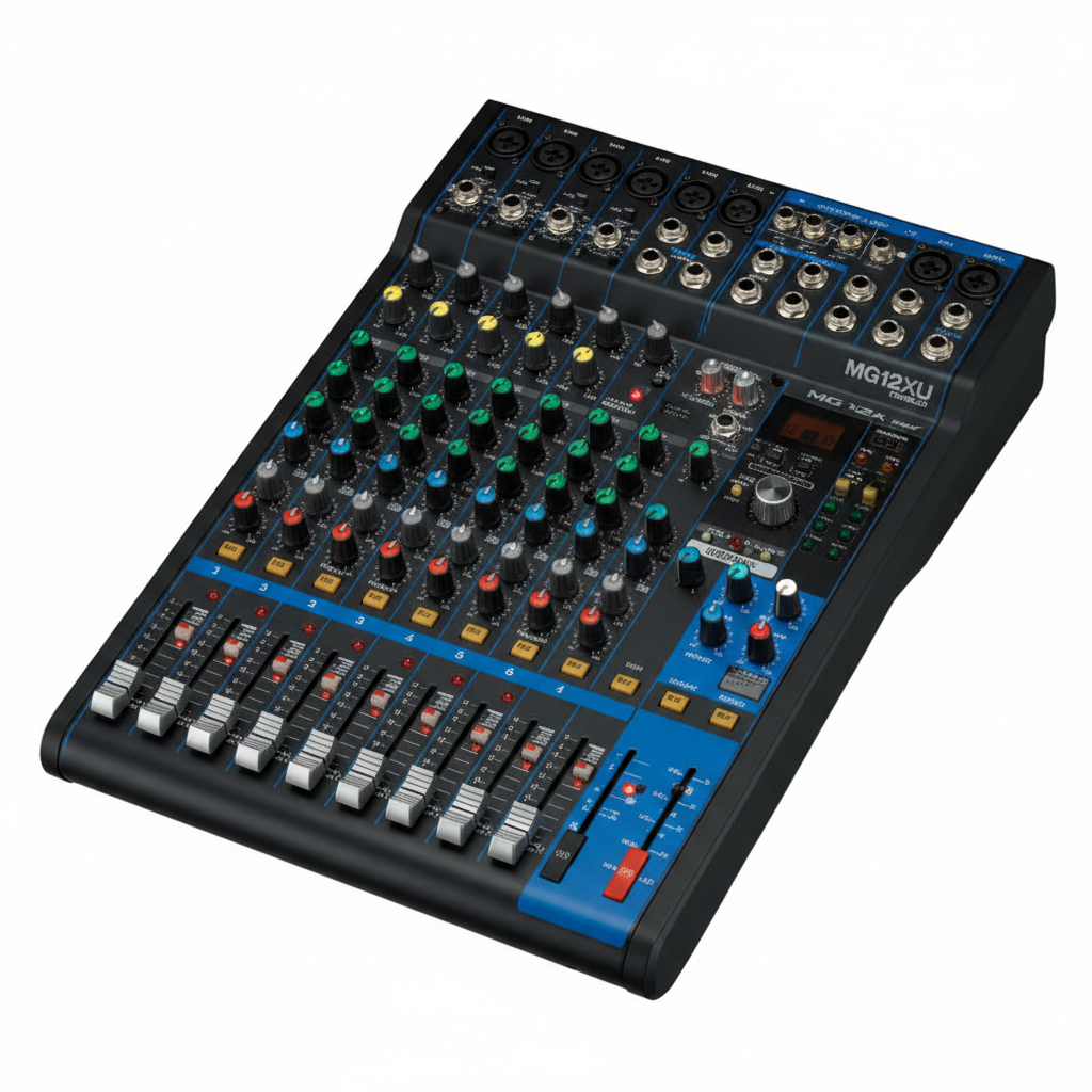 Yamaha MG12XU professional audio mixer with SPX digital effects