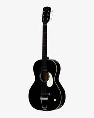 Orangewood Juniper Black Live Rubber Bridge Parlor Acoustic Guitar - Taal Musicals