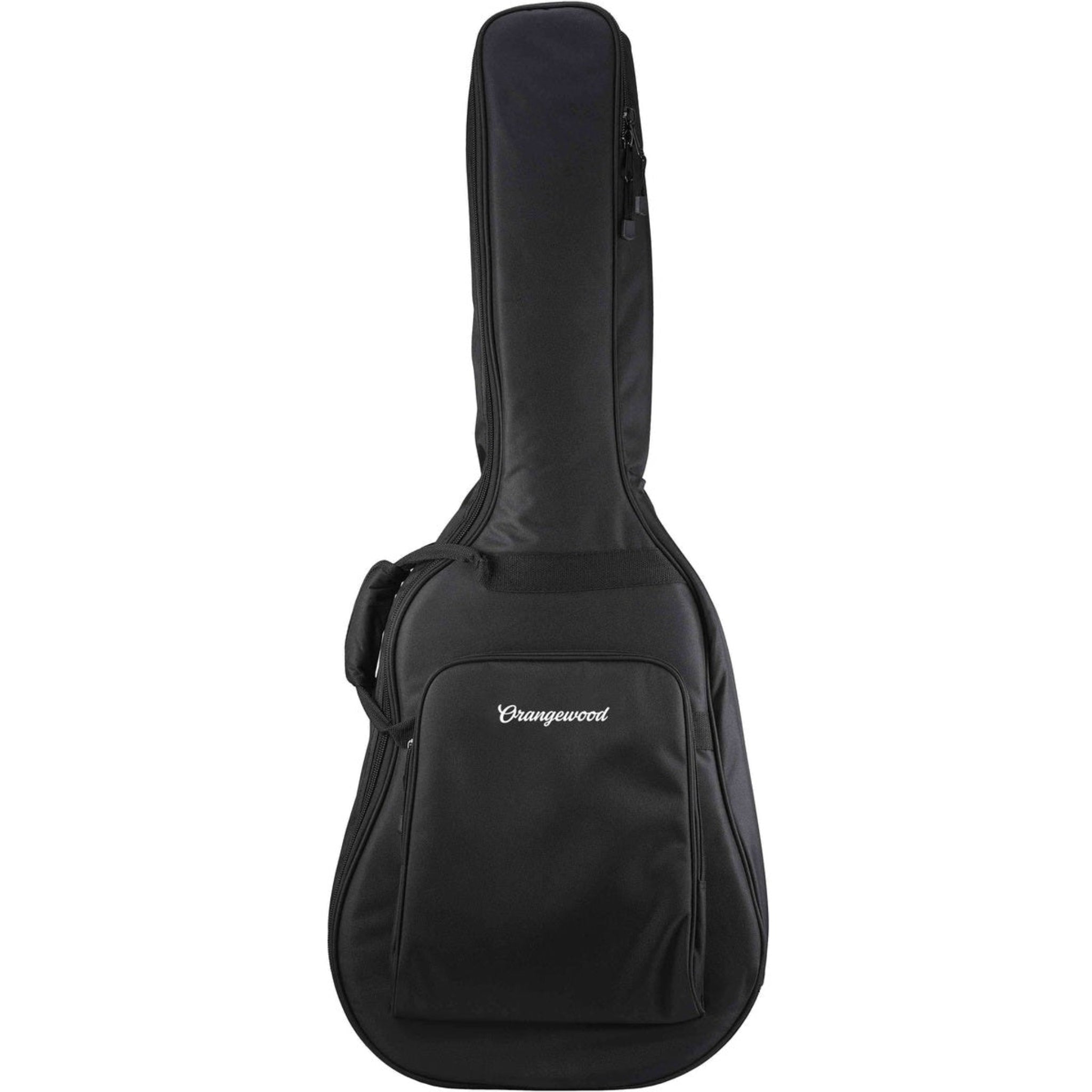 Black guitar bag