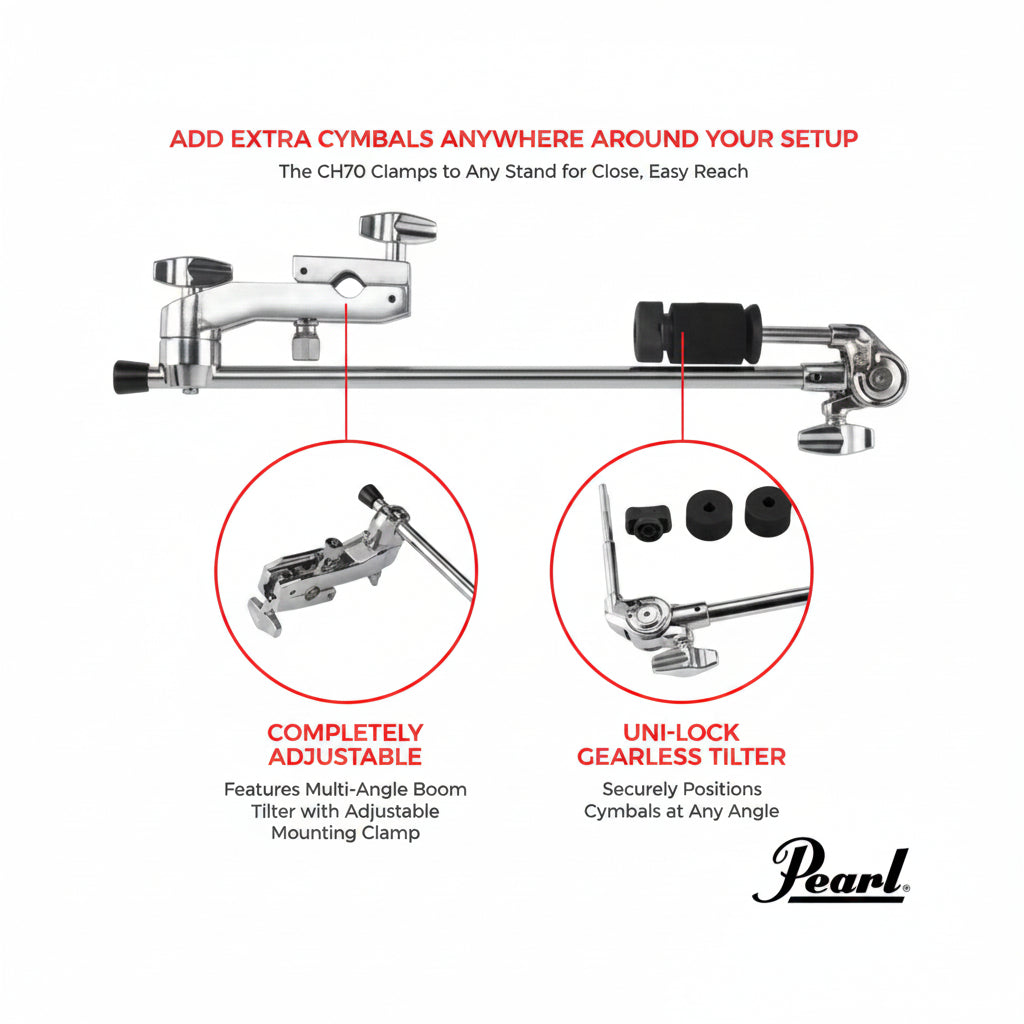 PEARL BOOM CYMBAL HOLDER CH70-1