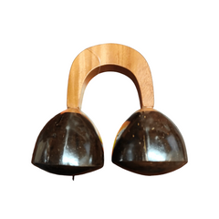 Kabakas U shaped Double Shakers Percussion - Taal Musicals