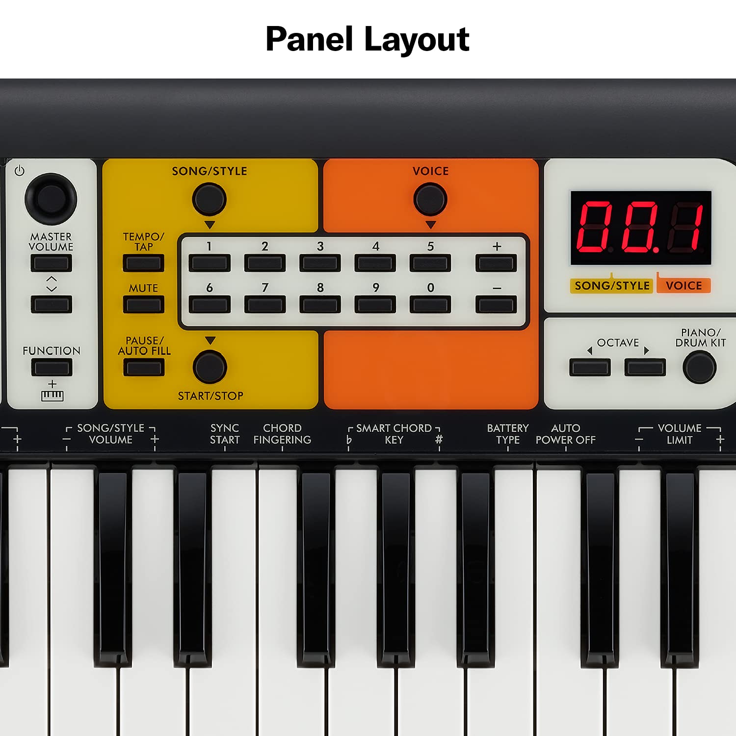 YAMAHA PORTABLE KEYBOARD – PSS-F30