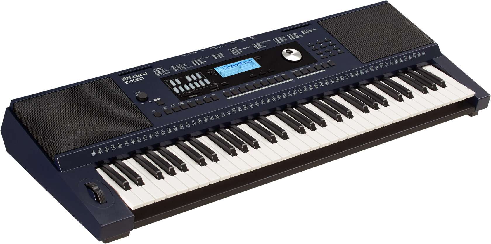Roland E-X30 Arranger Keyboard-Taal Musicals