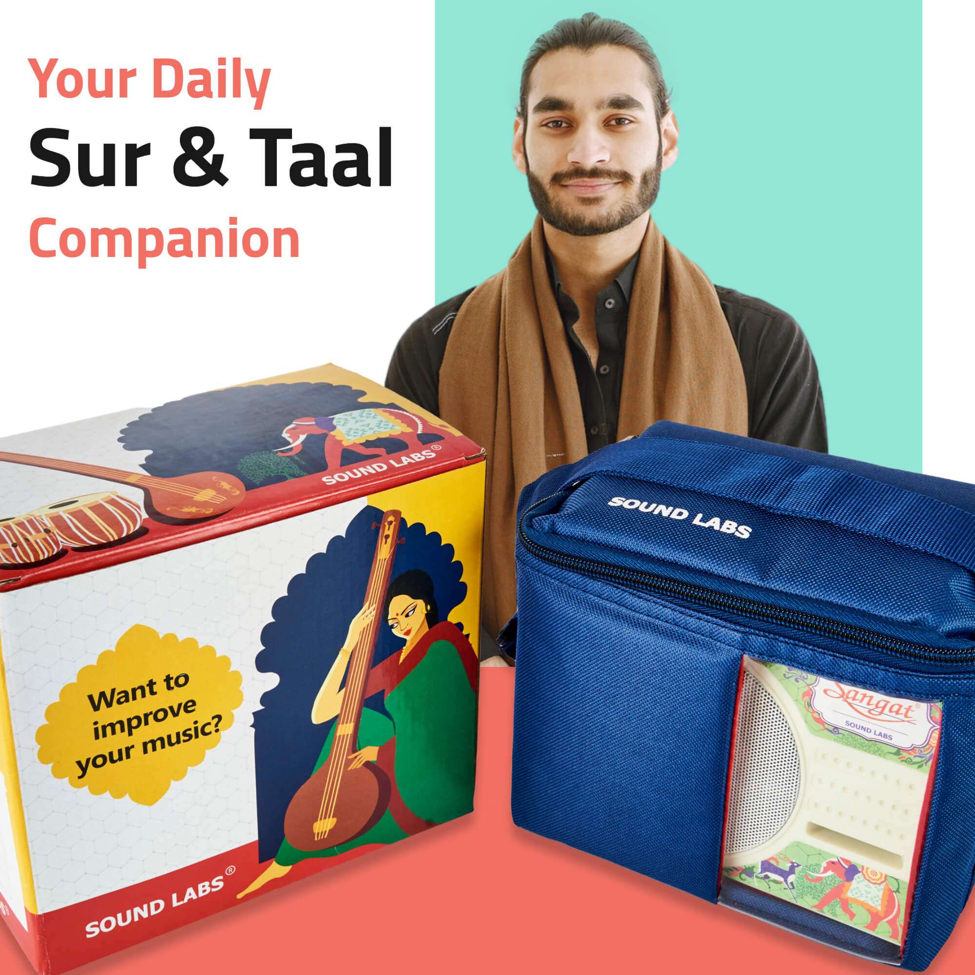 Sangat Power Electronic Tabla & Tanpura - Taal Musicals