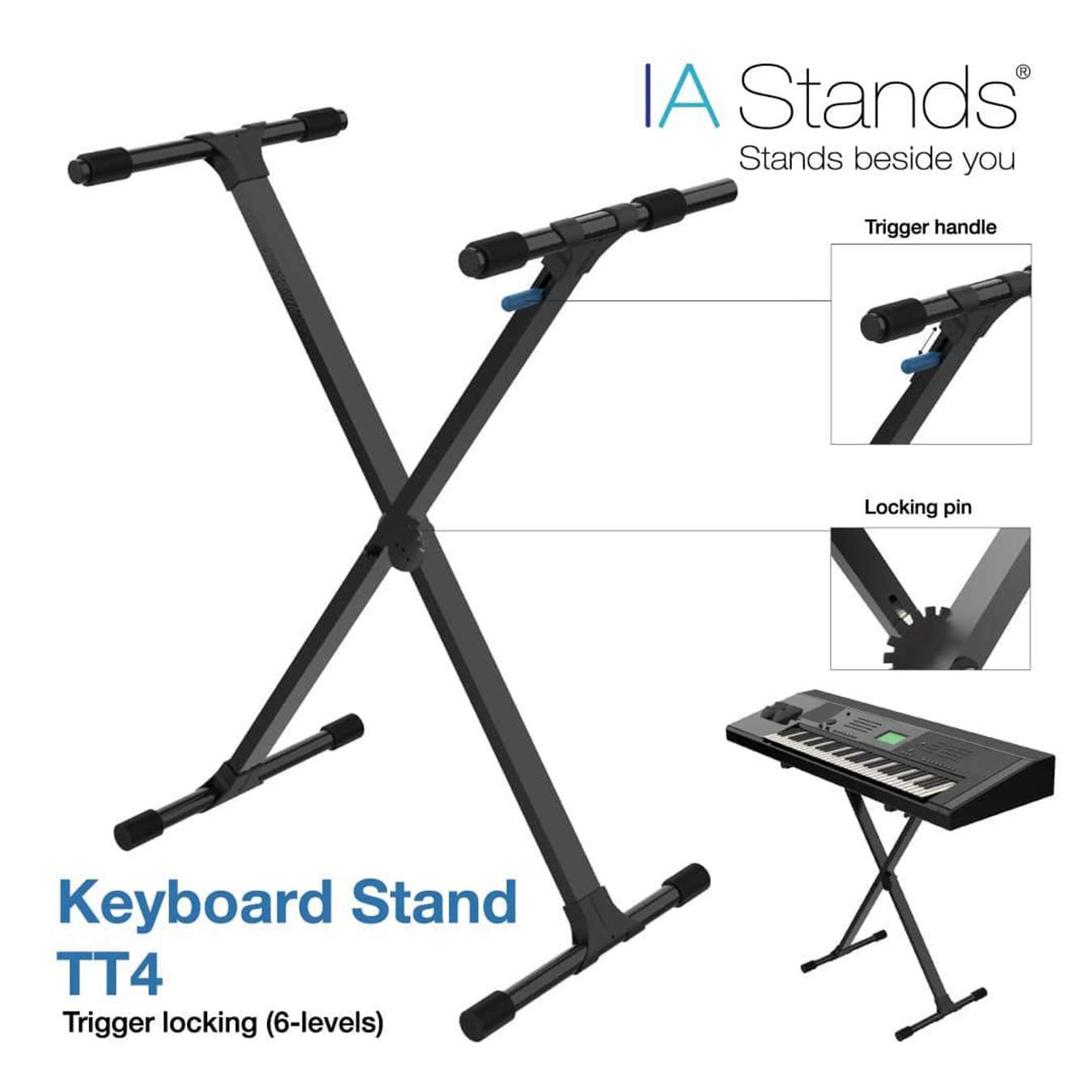 Keyboard Stand IA TT-4 – Taal Musicals