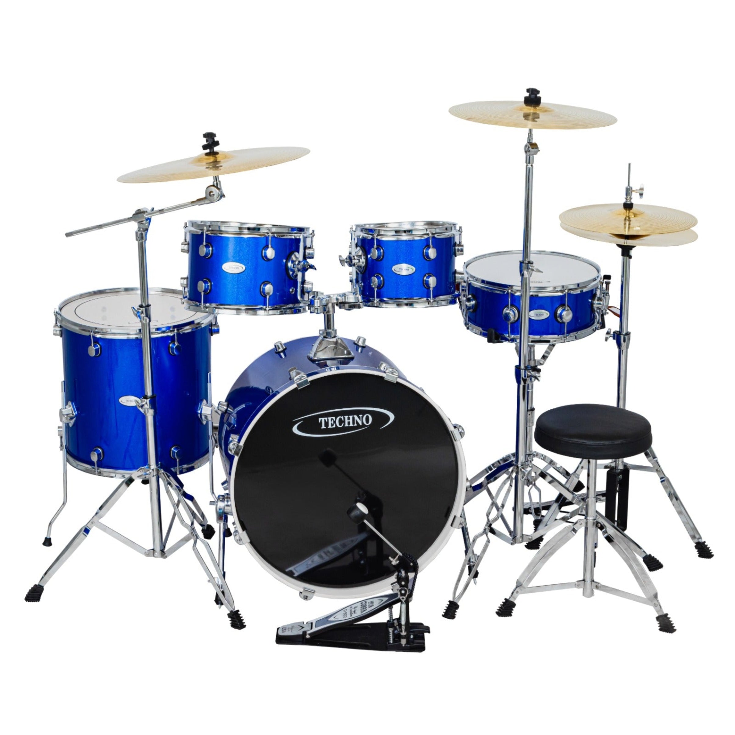 Techno Blue  drum kit