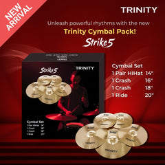 Trinity Cymbal Pack Strike 5 
