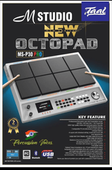 M Studio MS – P30Pro Octopad Pre Booking Black - Taal Musicals