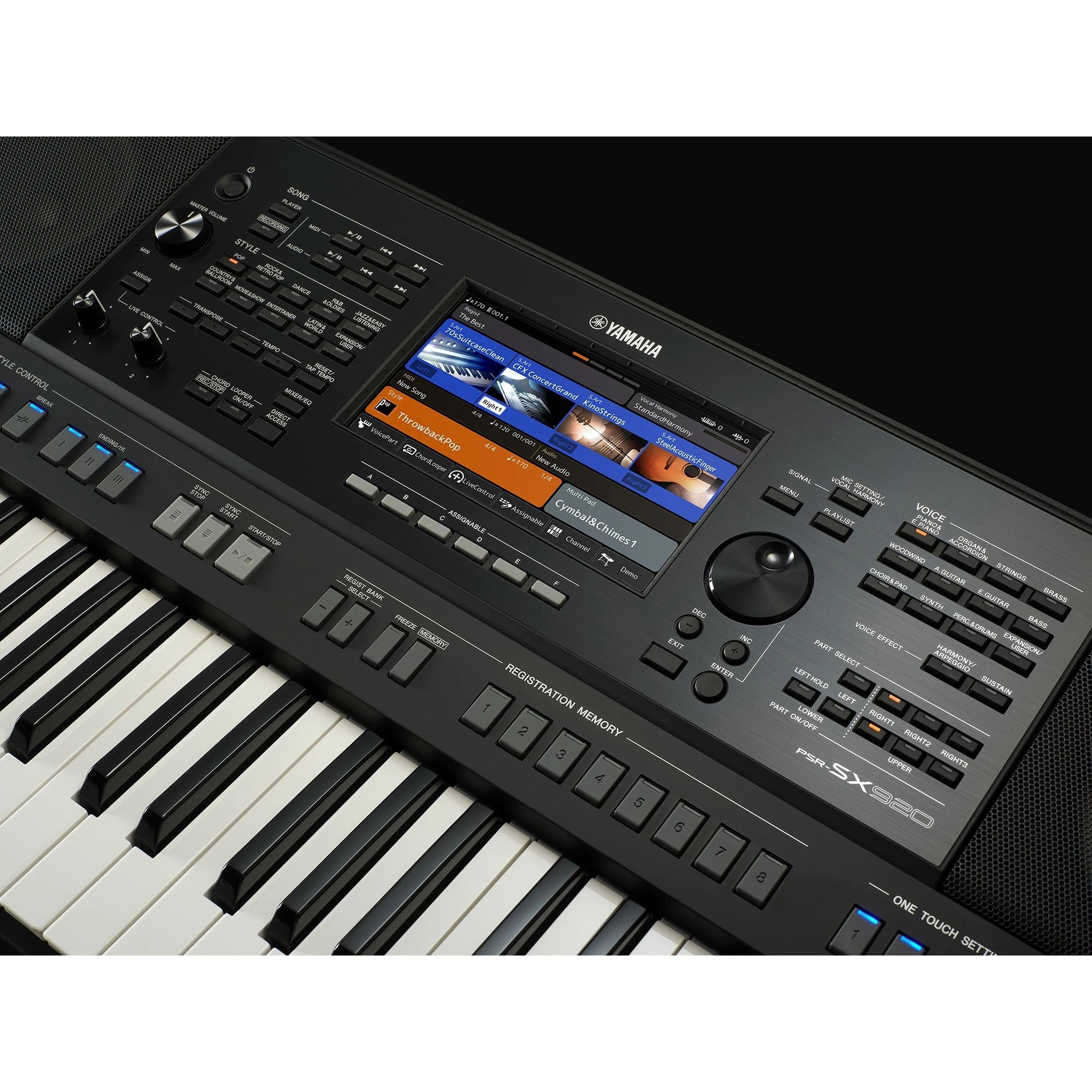 Yamaha PSR-SX920 Digital Arranger Keyboard - Taal Musicals