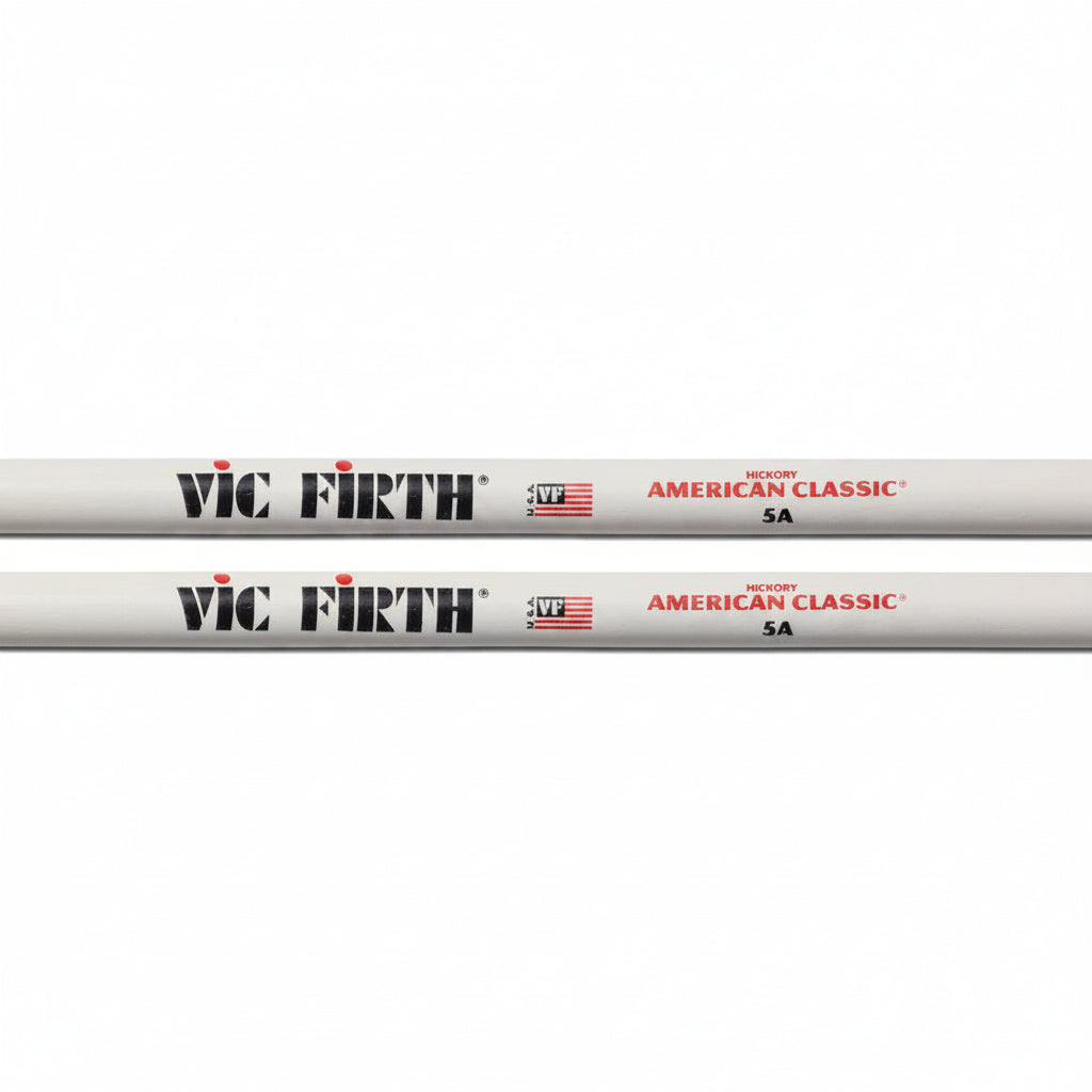 VIC FIRTH DRUM STICKS 5A WHITE-1
