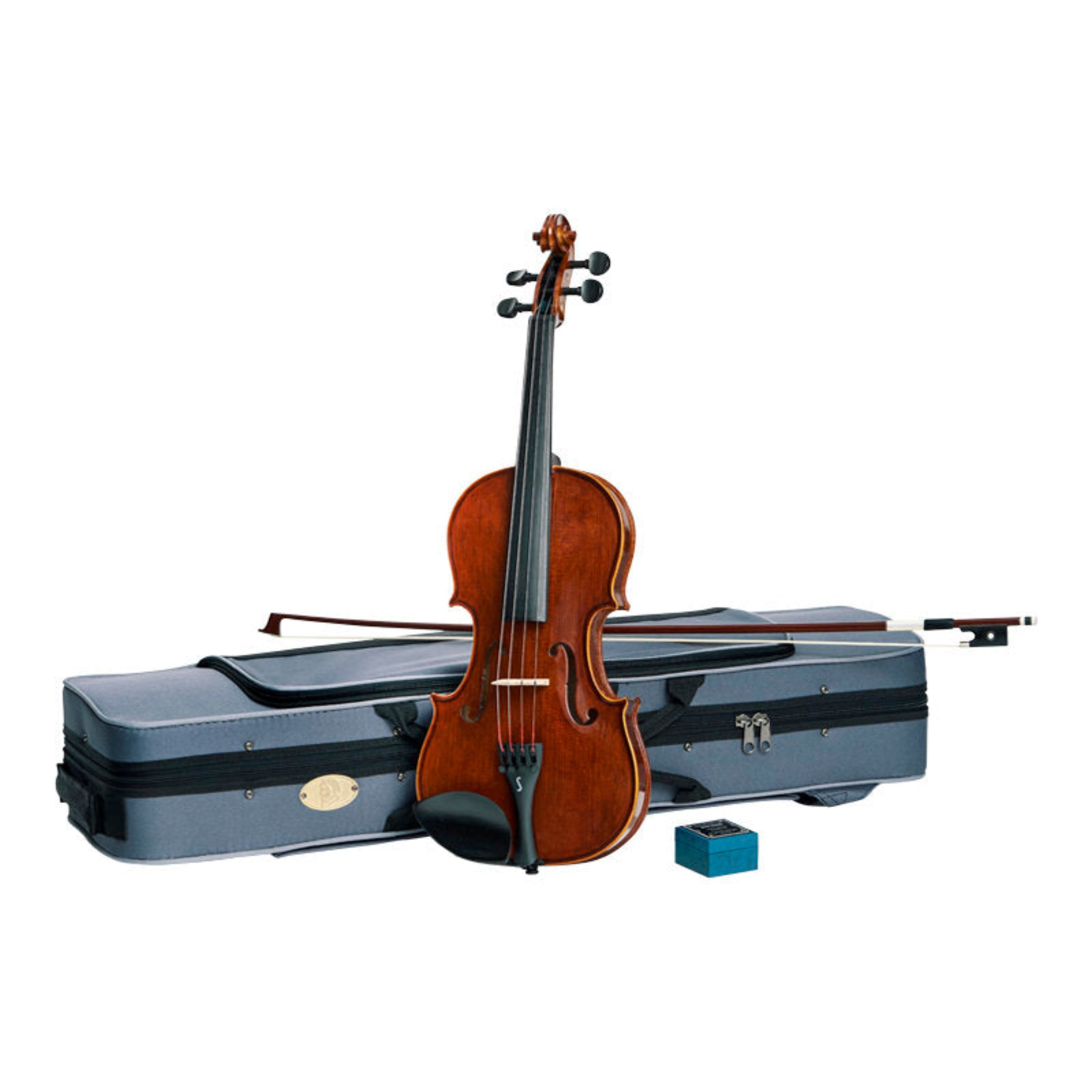 Violin with bow and case 