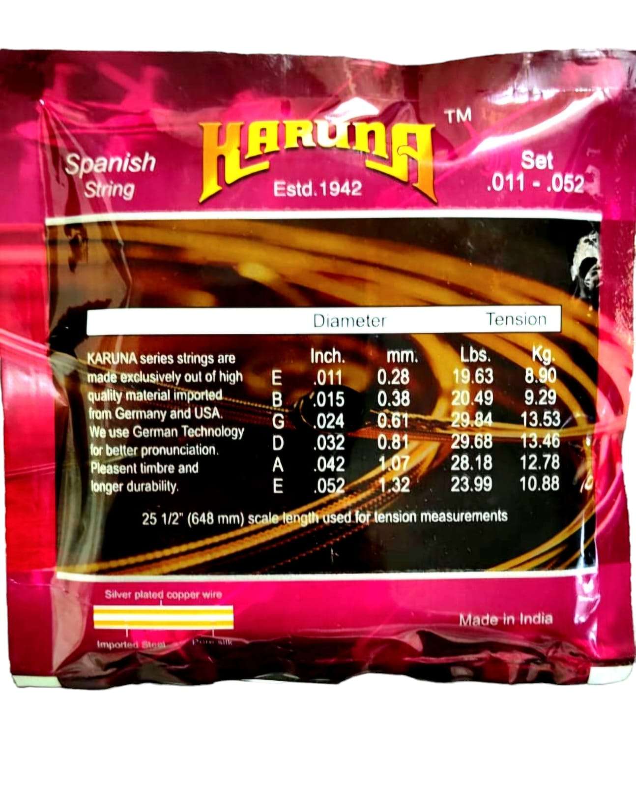 Karuna Acoustic Guitar Strings – Taal Musicals