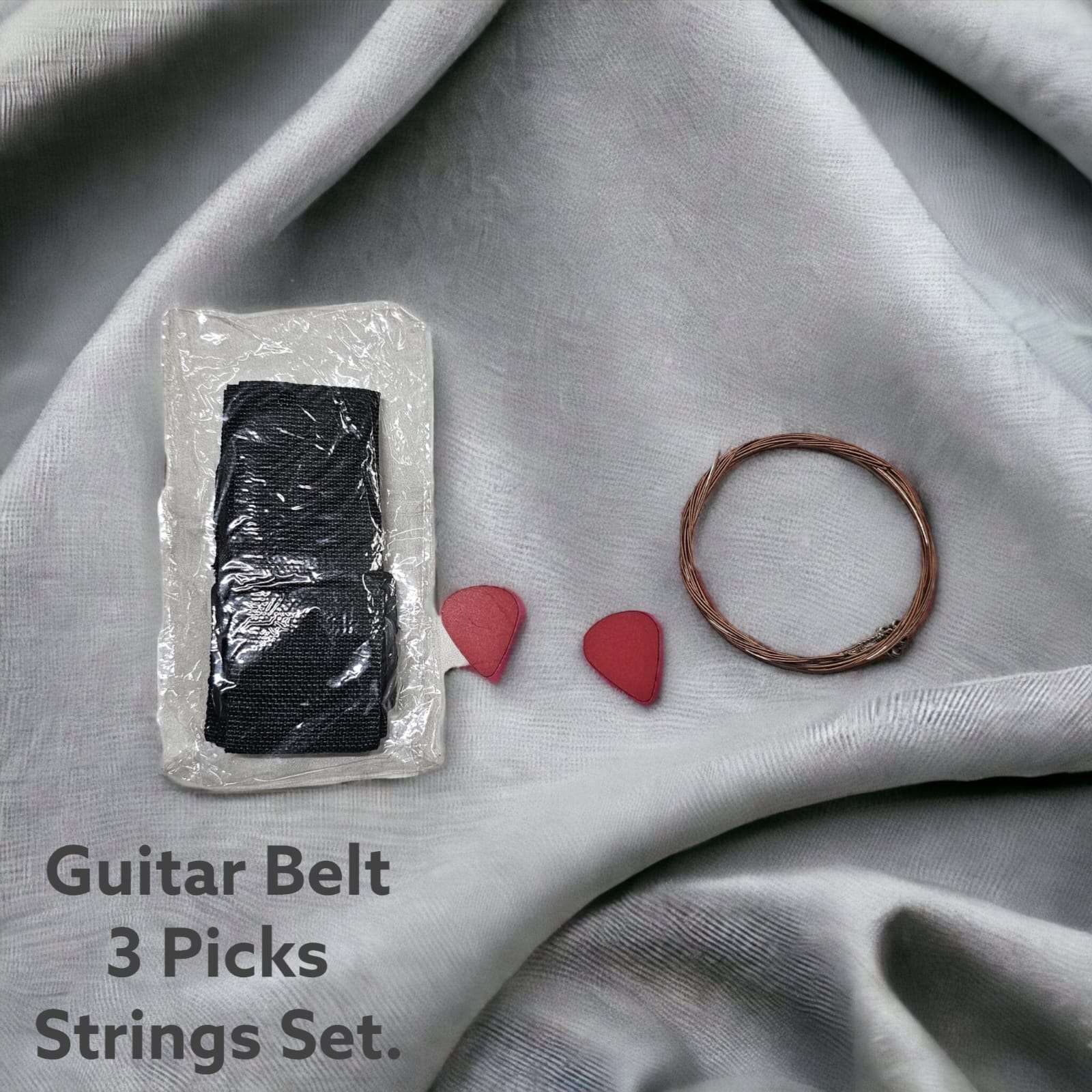 Acoustic Guitar Dolphin Black Bundle Pack– Taal Musicals