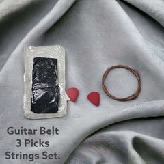 Acoustic Guitar Dolphin Black Bundle Pack– Taal Musicals