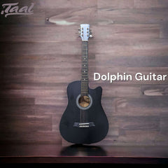 Acoustic Guitar Dolphin Black Bundle Pack– Taal Musicals
